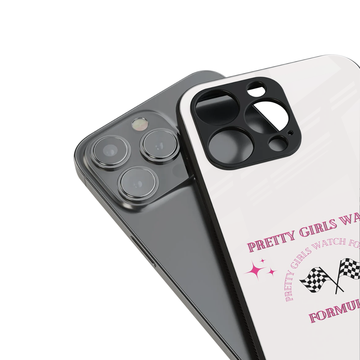 Racing Babe Phone Case for Iphone 16 | Glass Case