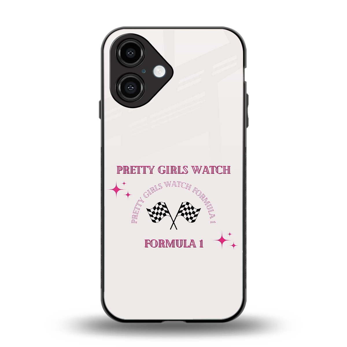 Racing Babe Phone Case for Iphone 16 | Glass Case