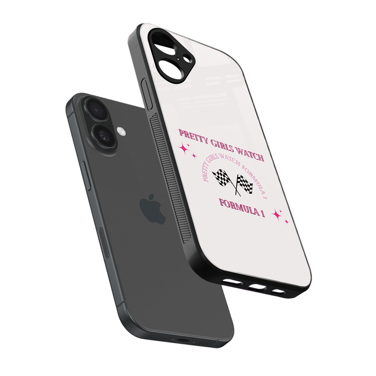 Racing Babe Phone Case for Iphone 16 | Glass Case