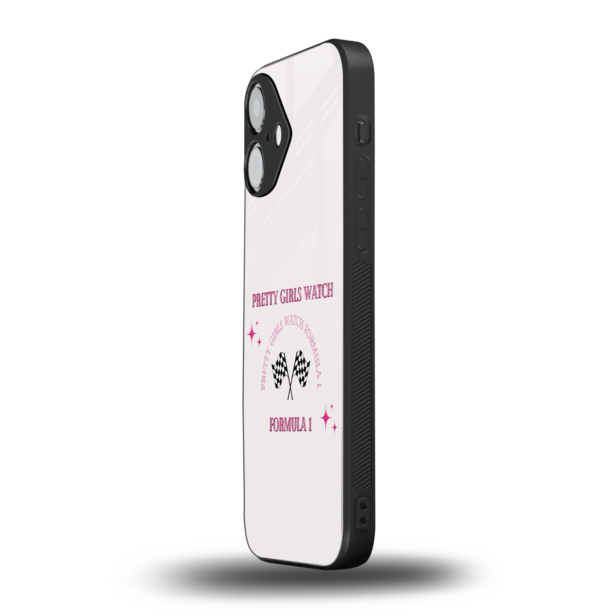 Racing Babe Phone Case for Iphone 16 | Glass Case