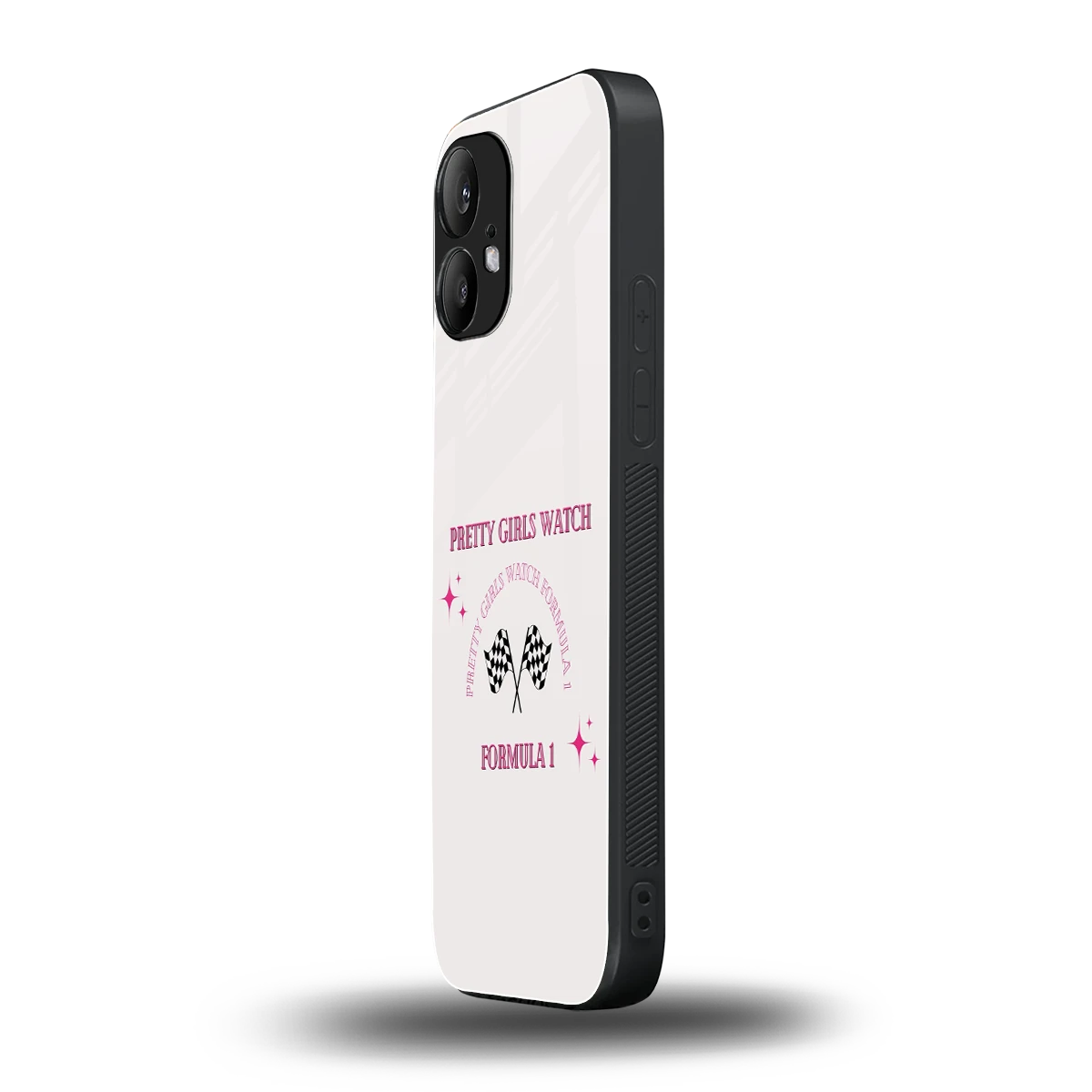 Racing Babe nothing phone 2 mobile cover | shockproof glass phone case