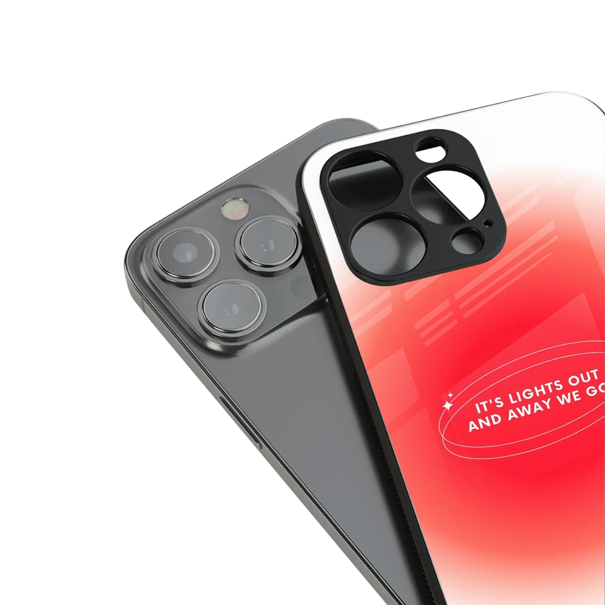 Racing Spirit stylish phone case for iphone 14 pro max | glossy glass and slim fit