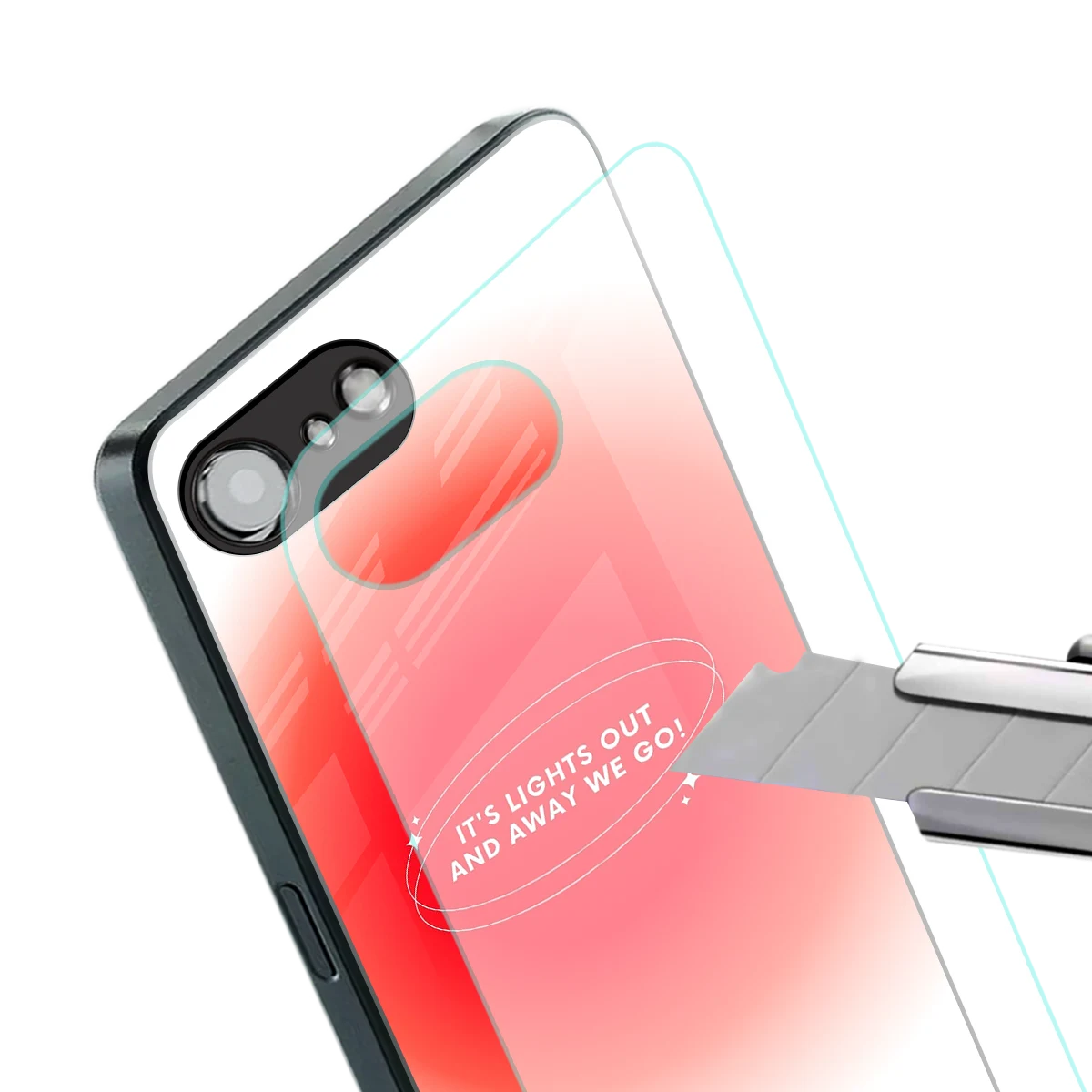 Racing Spirit stylish phone case for iphone 16e | glossy glass and slim fit