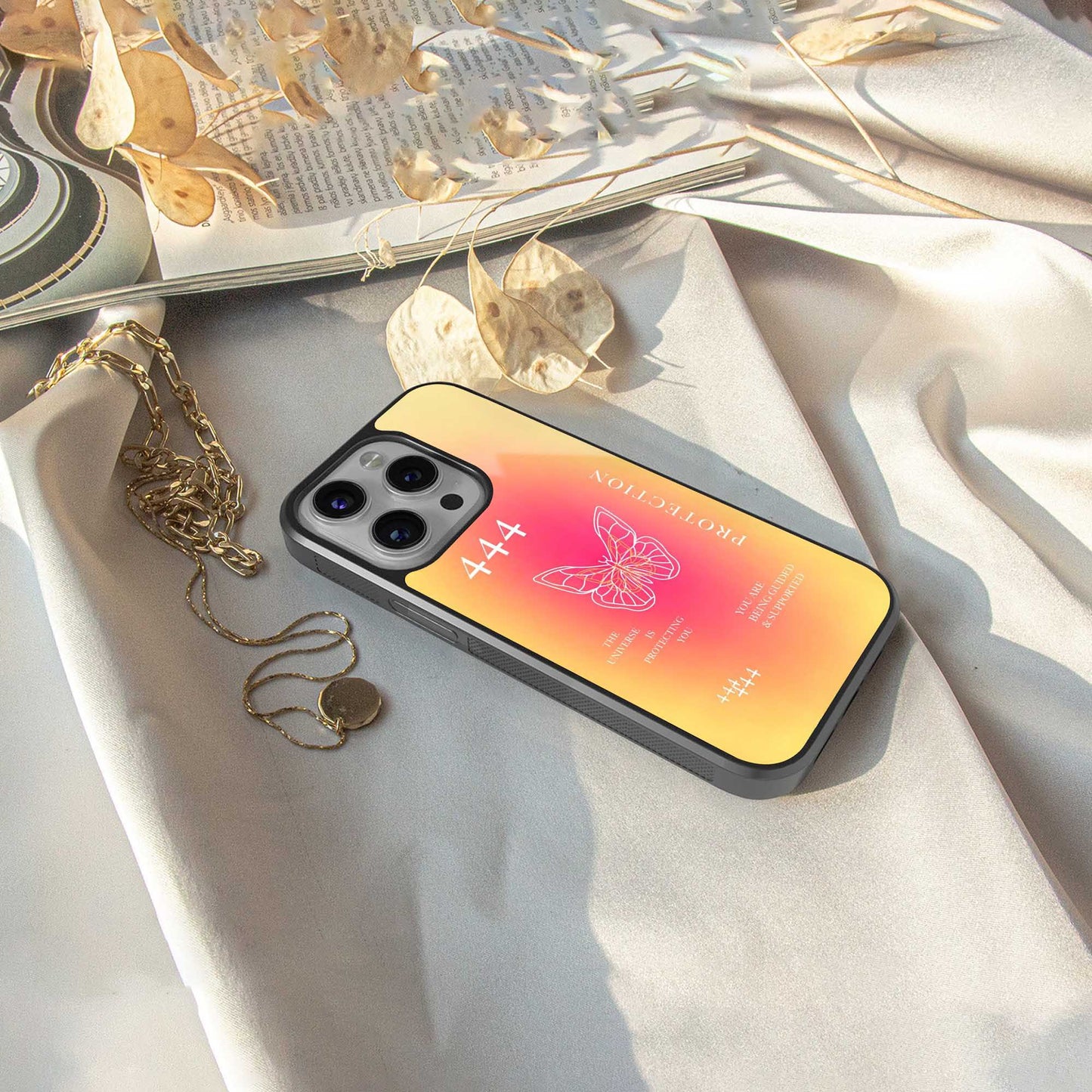 Radiant 444 Phone Case for Iphone 16 | Glass Case