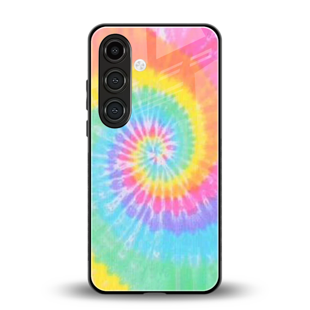 Rainbow back phone cover | glass case for samsung galaxy s23 plus