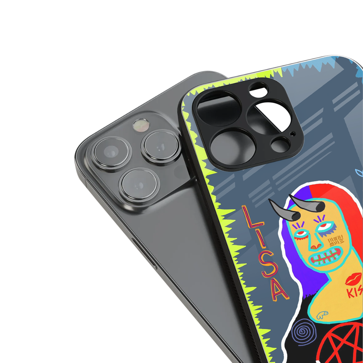 Rebel Lisa Phone Case for Iphone 16 | Glass Case