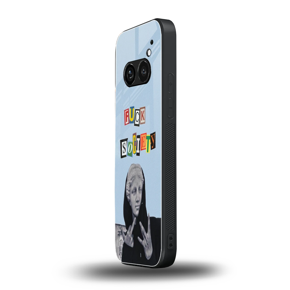 Rebel Mind nothing phone 2a mobile cover | shockproof glass phone case