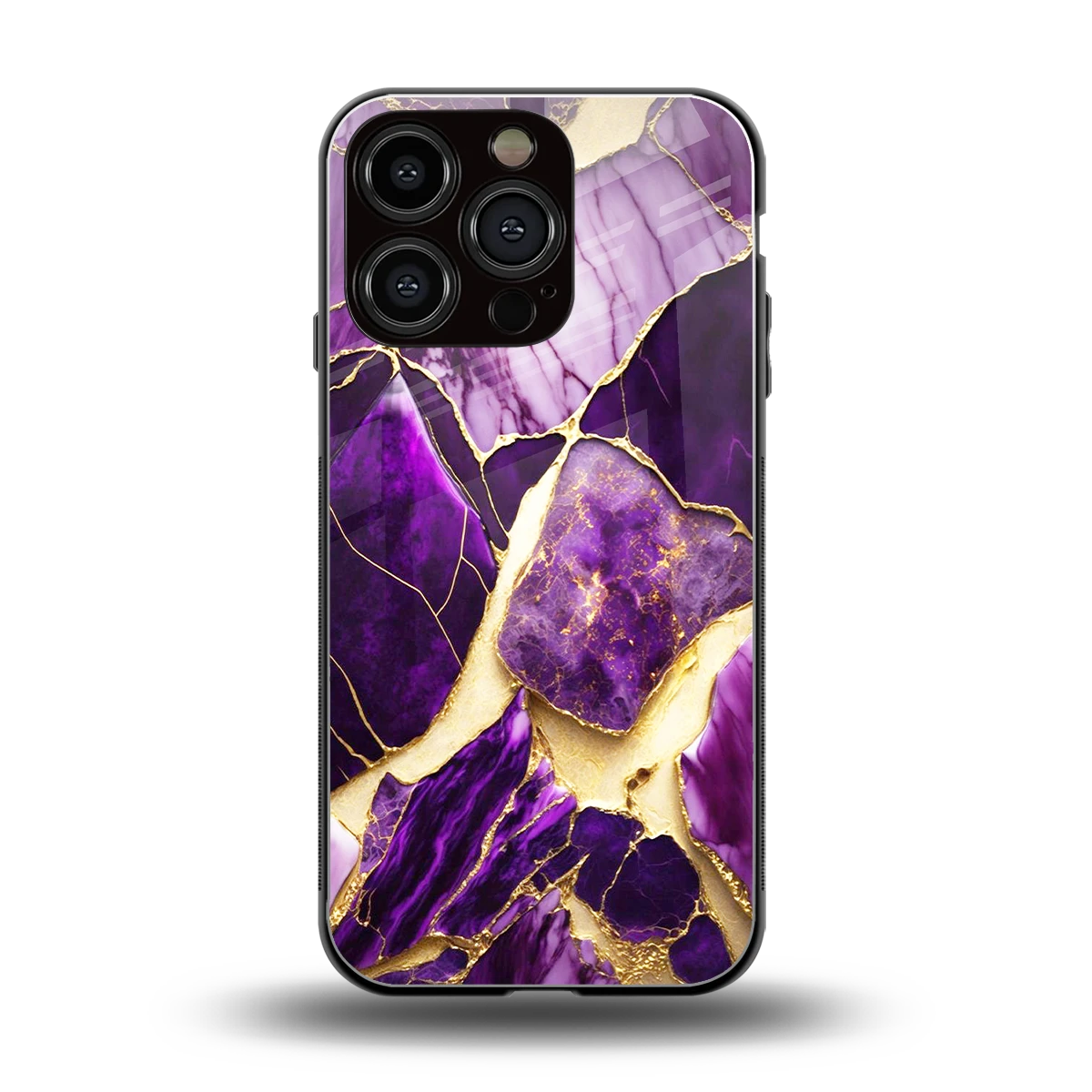 Regal Quartz back phone cover | glass case for iphone 16 pro