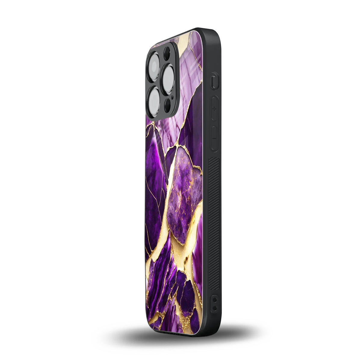 Regal Quartz iphone 16 pro mobile cover | shockproof glass phone case