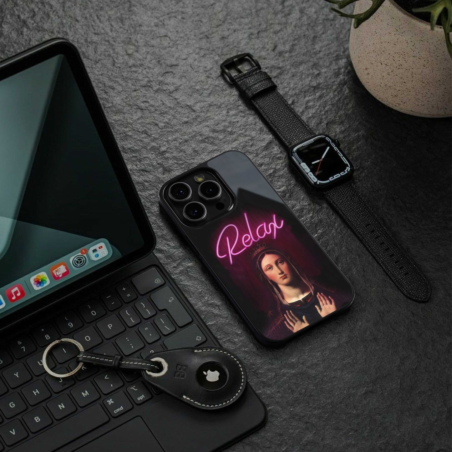 Relax Phone Case for Iphone 16 | Glass Case