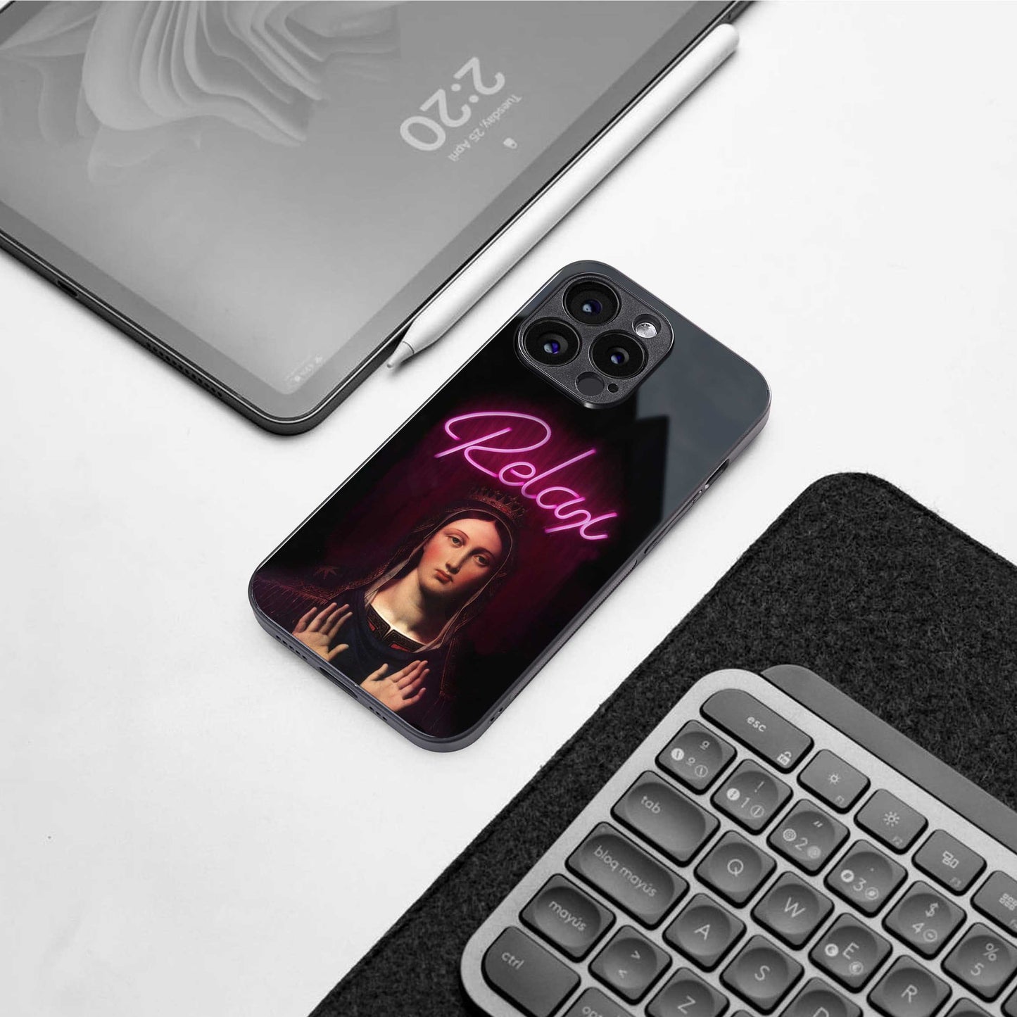 Relax Phone Case for Iphone 16 | Glass Case