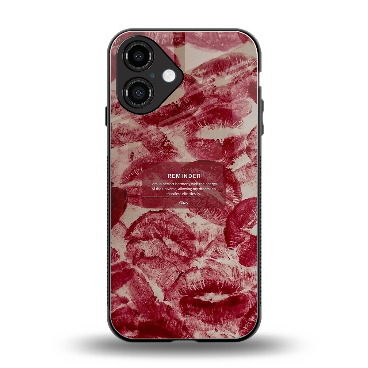 Reminder Phone Case for Iphone 16 | Glass Case