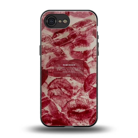 Reminder back phone cover | glass case for iphone 16e