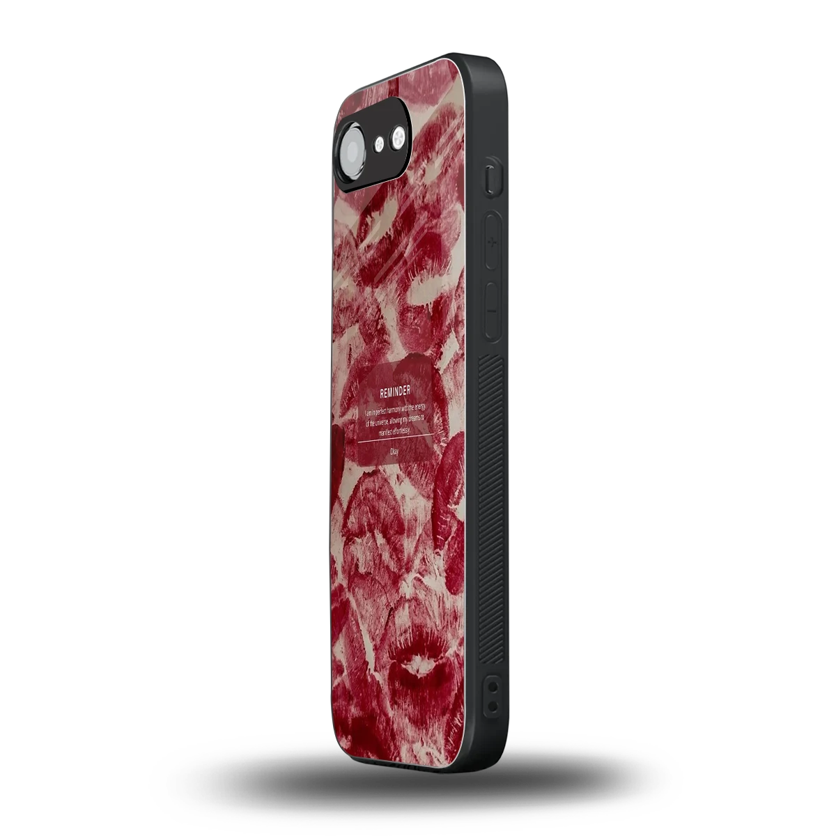 Reminder iphone 16e mobile cover | shockproof glass phone case