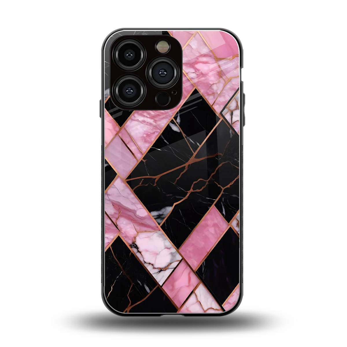 Rose Luxe back phone cover | glass case for iphone 16 pro