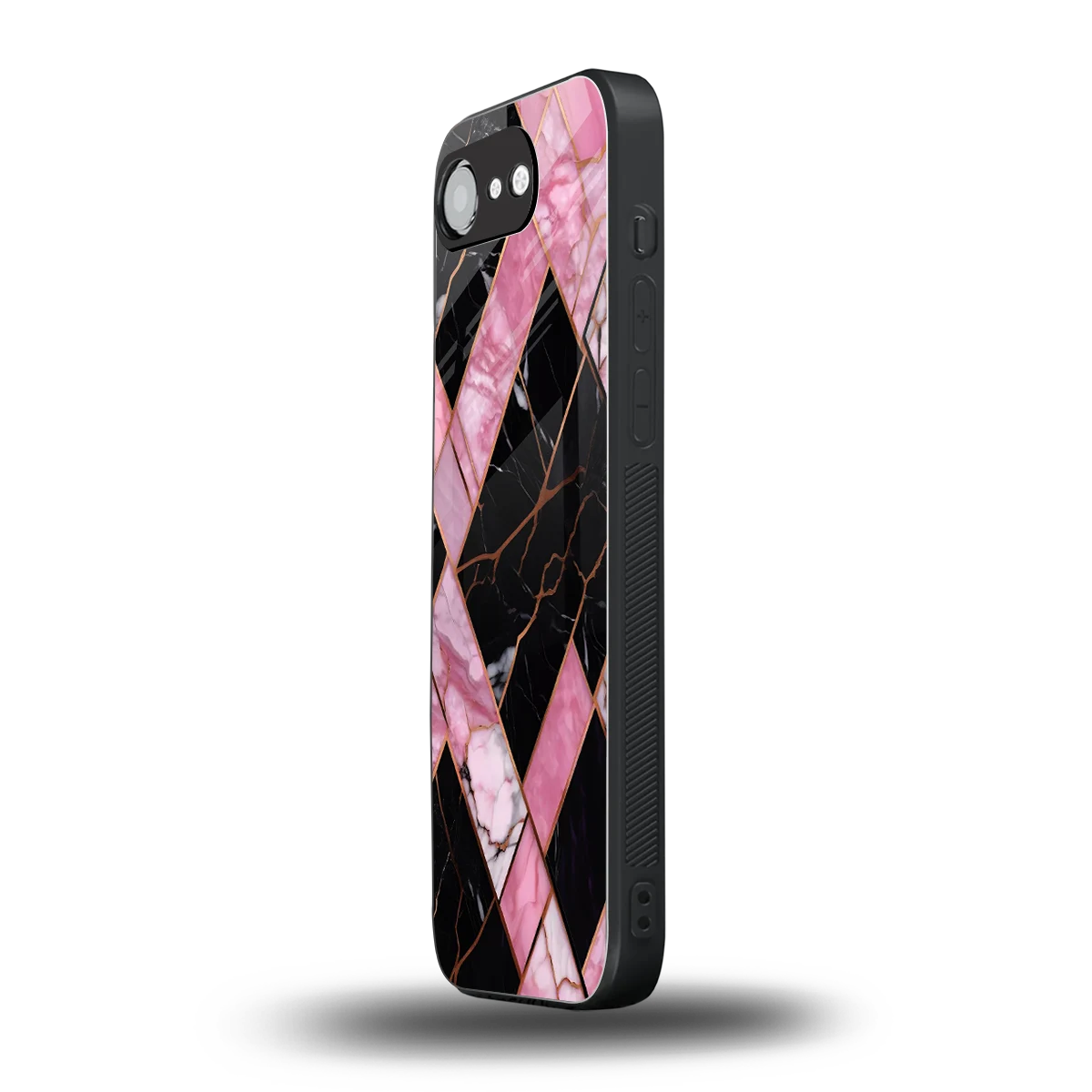 Rose Luxe iphone 16e mobile cover | shockproof glass phone case