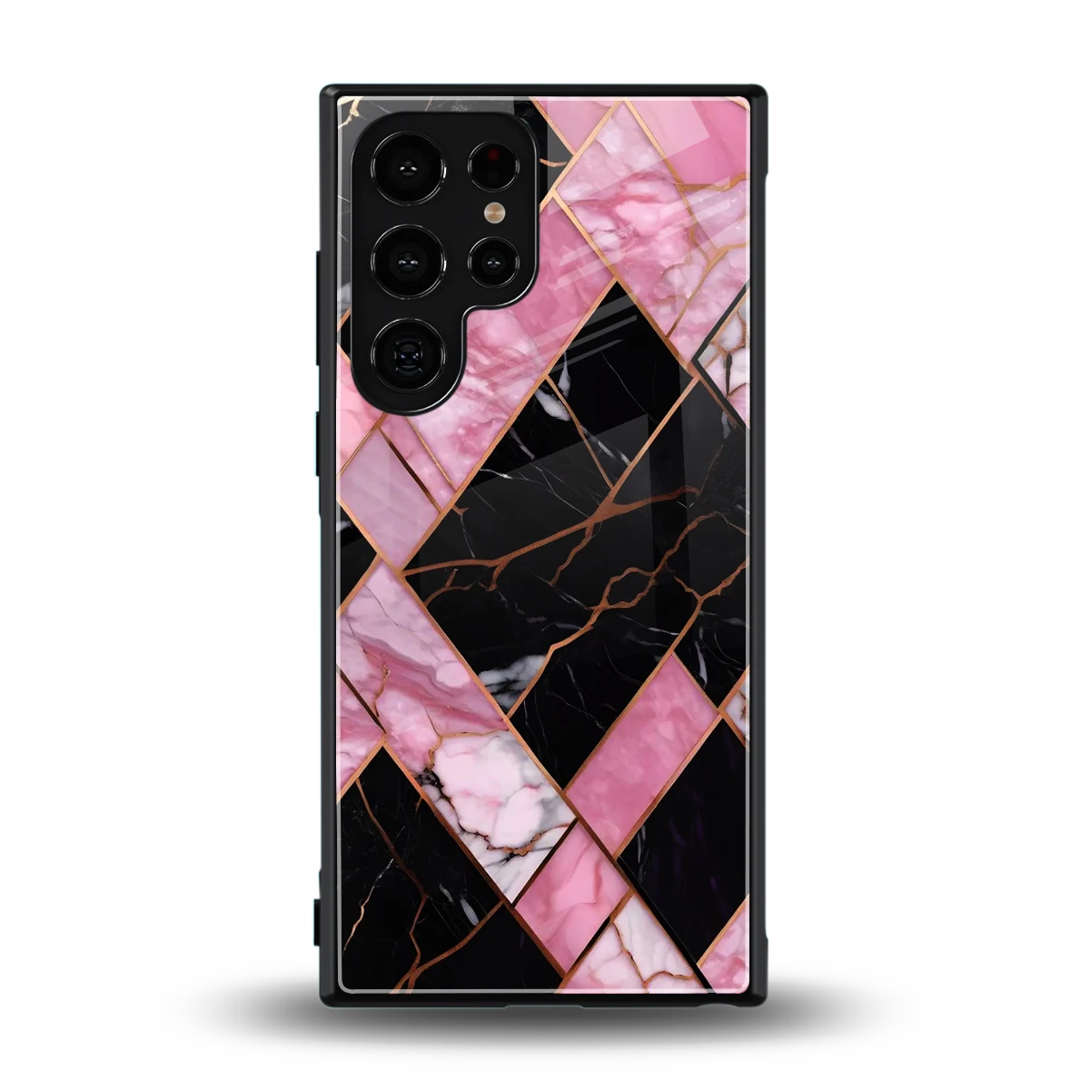 Rose Luxe back phone cover | glass case for samsung galaxy s24 ultra