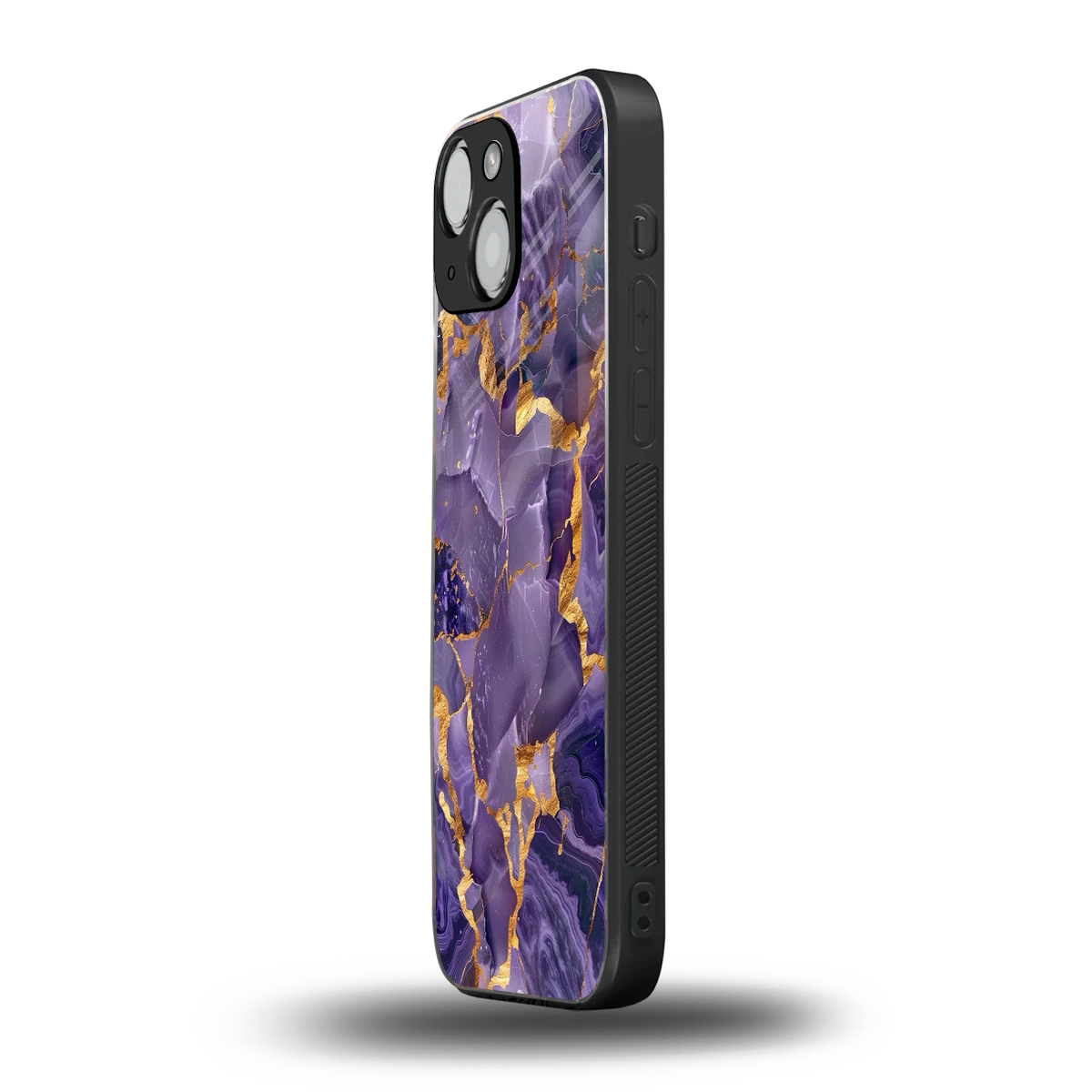 Royal Amethyst iphone 13 mini mobile cover | shockproof glass phone case