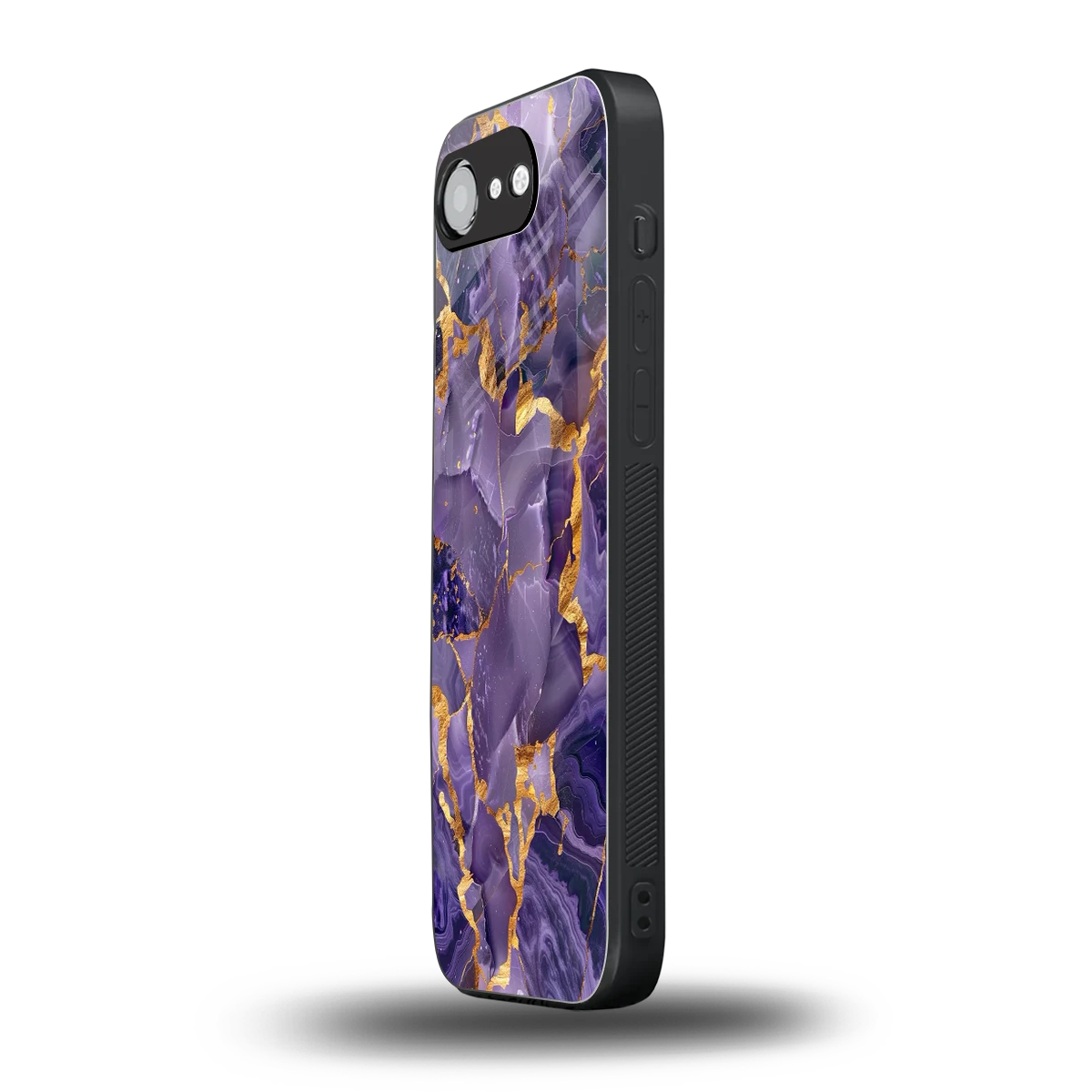 Royal Amethyst iphone 16e mobile cover | shockproof glass phone case