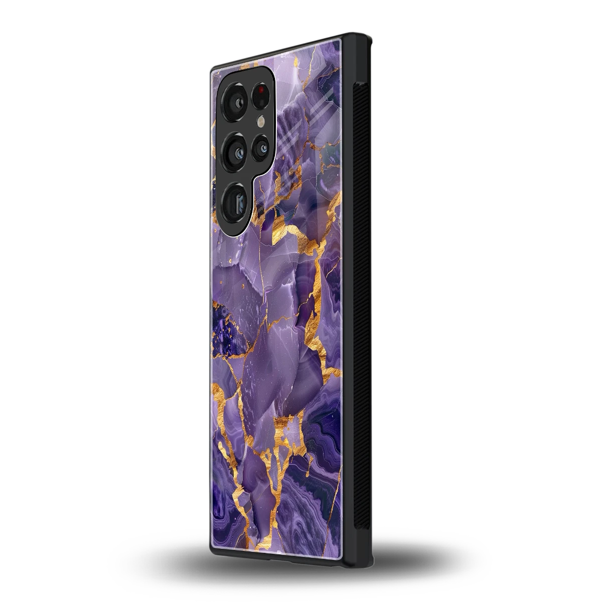 Royal Amethyst samsung galaxy s24 ultra mobile cover | shockproof glass phone case