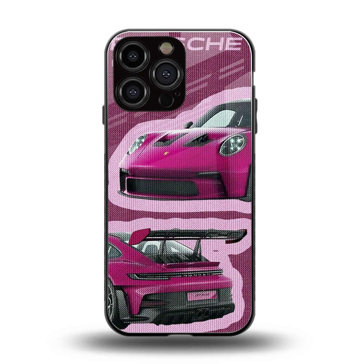 Ruby Star back phone cover | glass case for iphone 15 pro max
