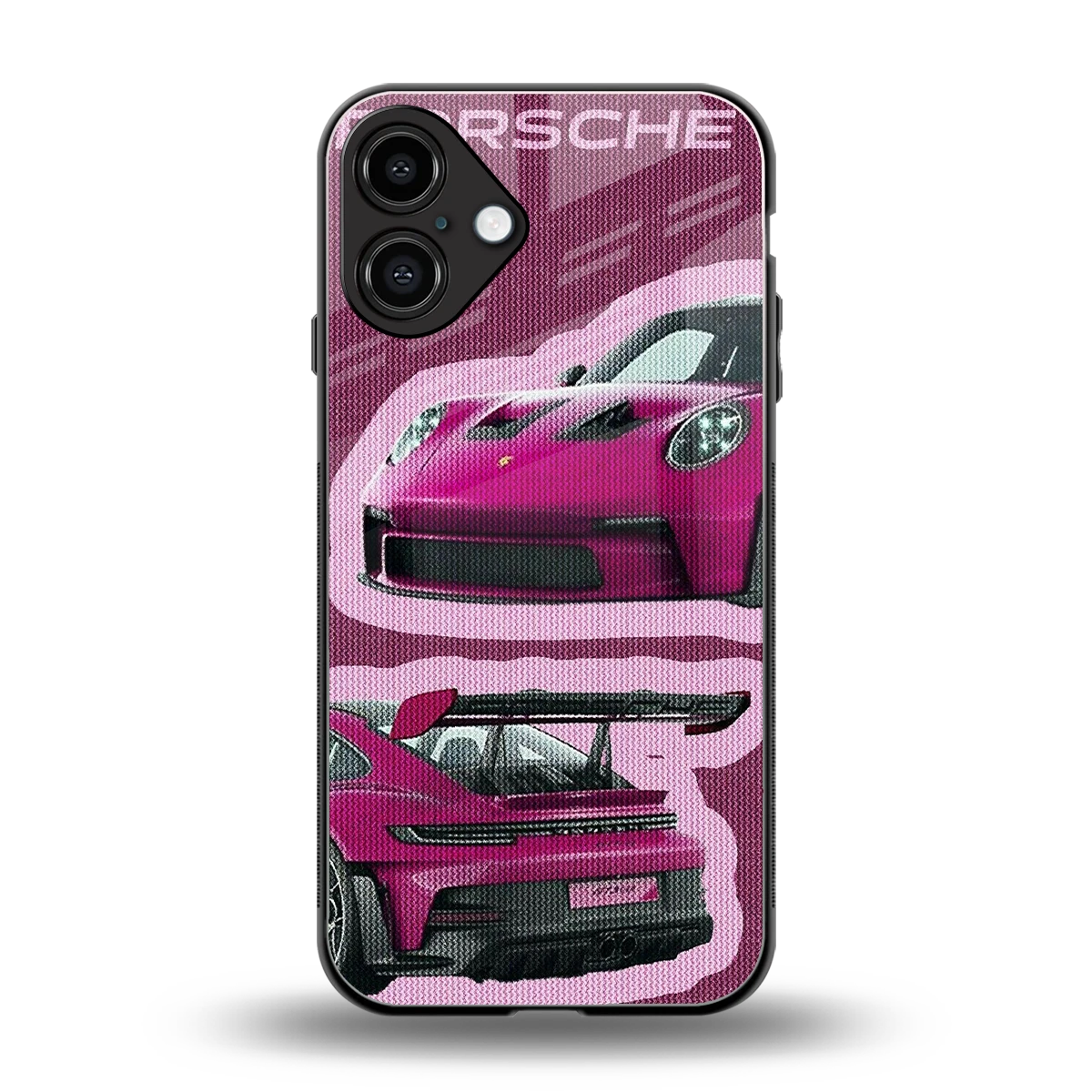 Ruby Star back phone cover | glass case for iphone 16 plus
