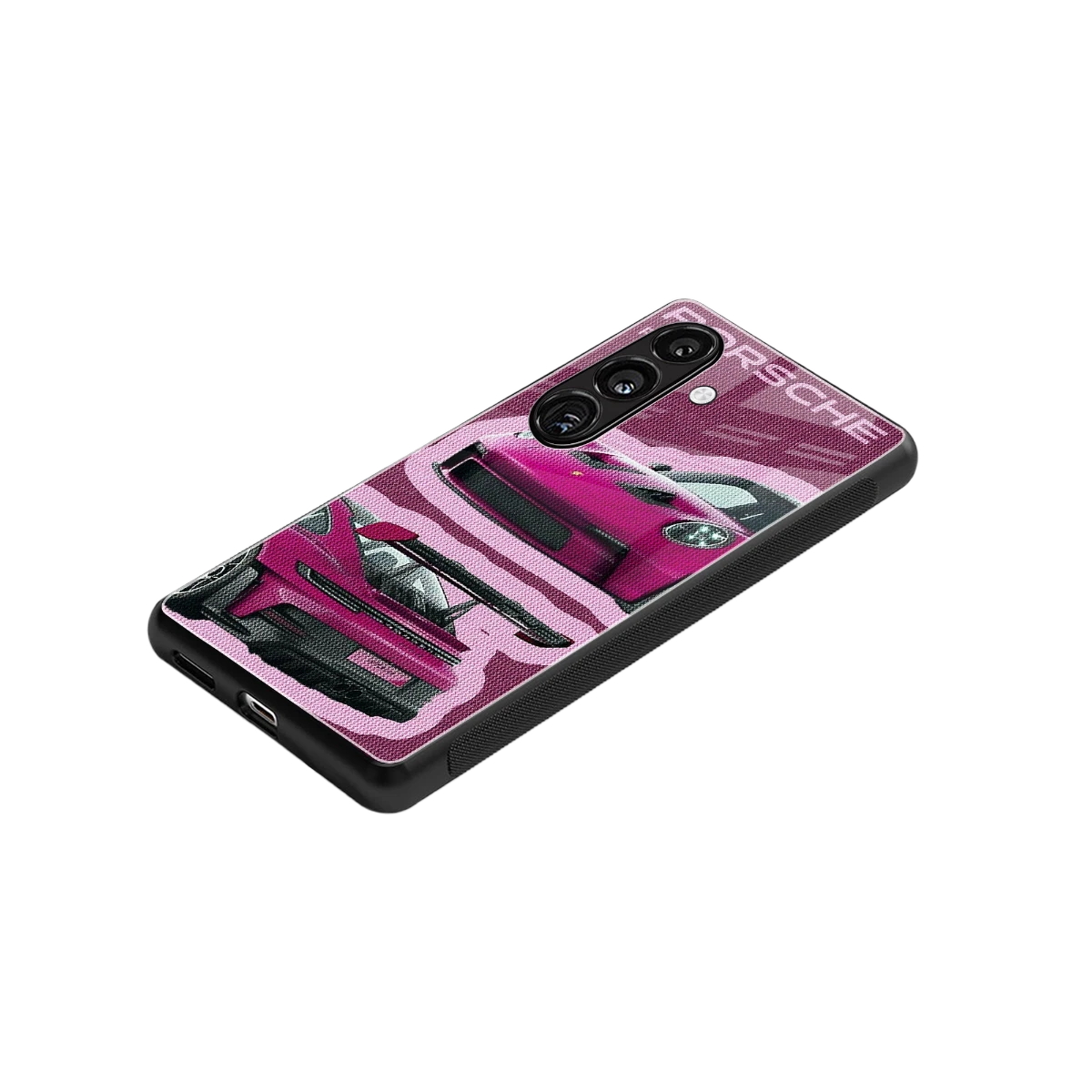 Ruby Star stylish phone case for samsung galaxy s23 plus | glossy glass and slim fit