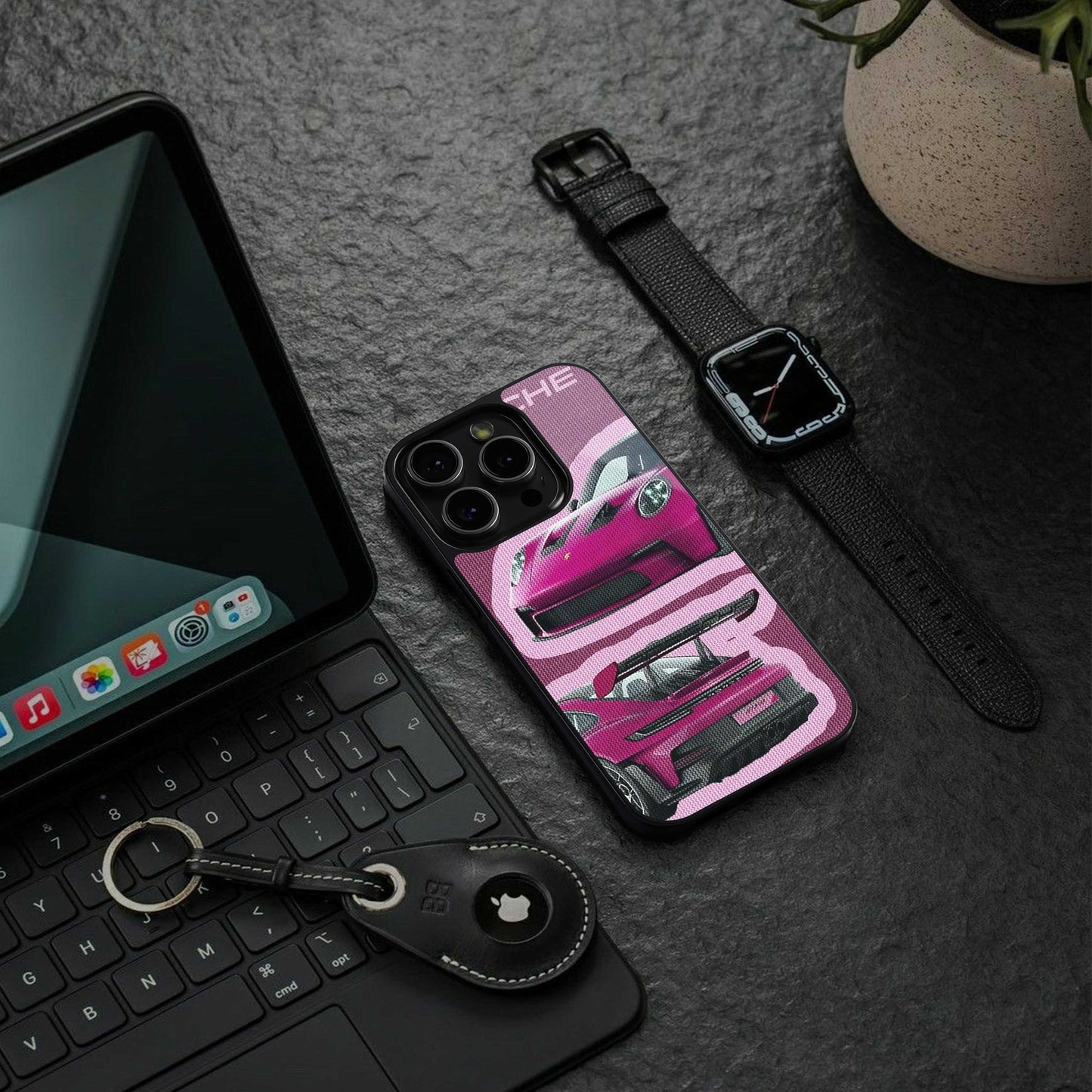 Ruby Star Phone Case for Iphone 16 | Glass Case