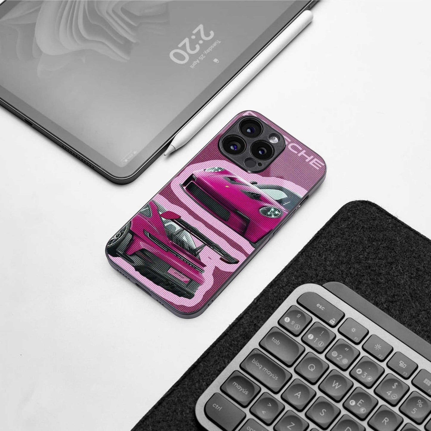 Ruby Star Phone Case for Iphone 16 | Glass Case