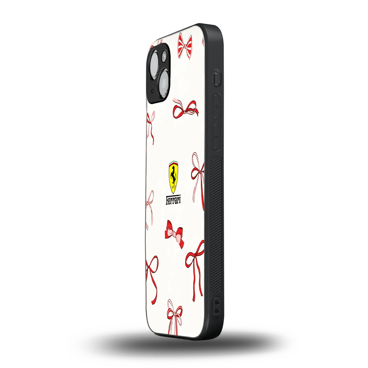 SF X Bows iphone 14 plus mobile cover | shockproof glass phone case