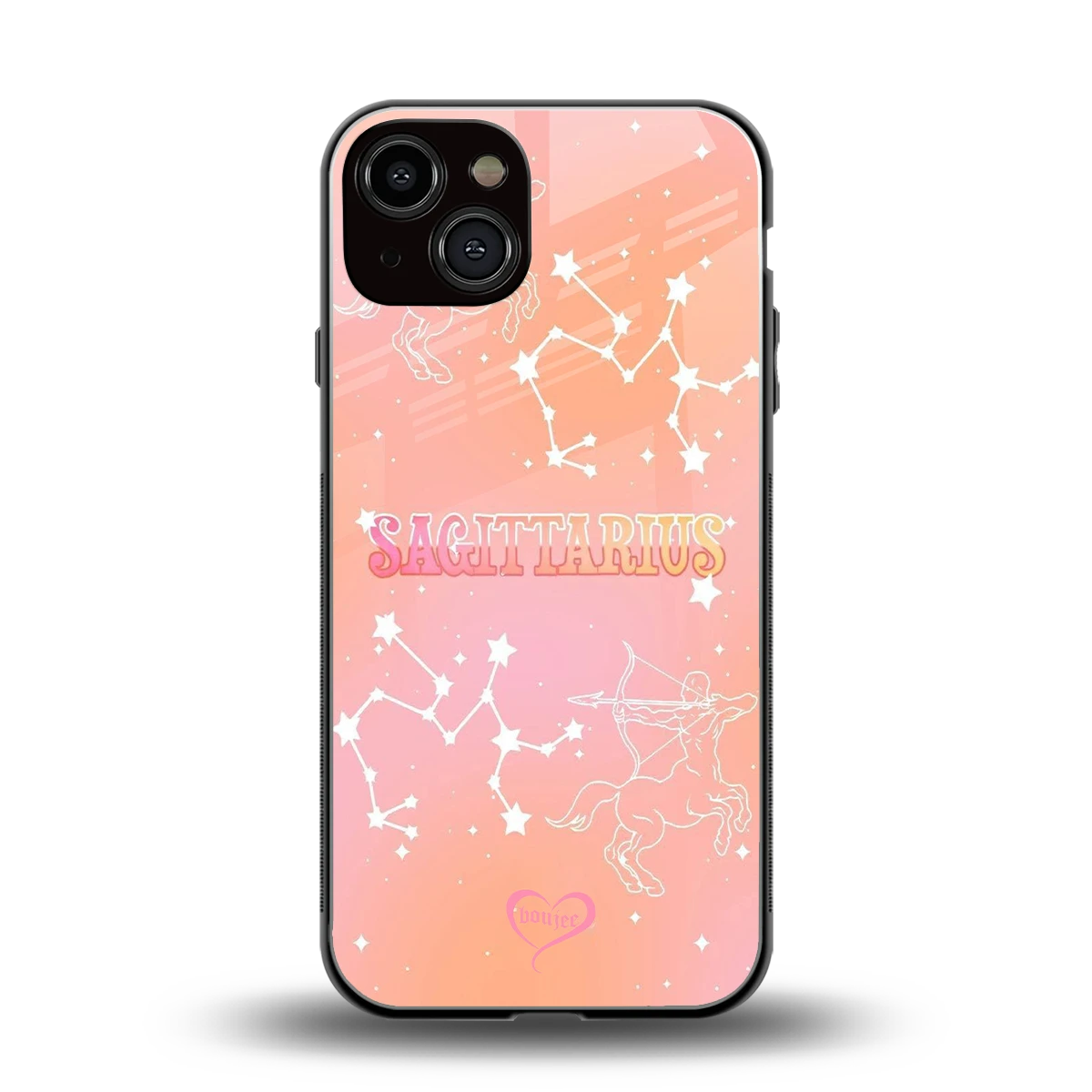 Sagittarius Aura back phone cover | glass case for iphone 13