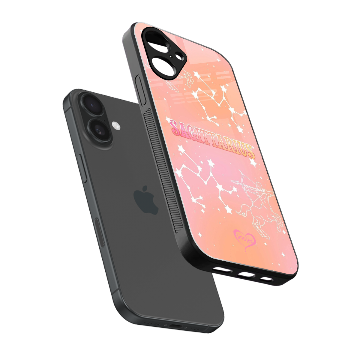 Sagittarius Aura Phone Case for Iphone 16 | Glass Case