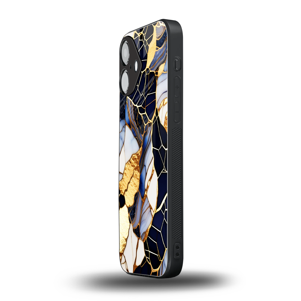 Sapphire Glow Phone Case for Iphone 16 | Glass Case