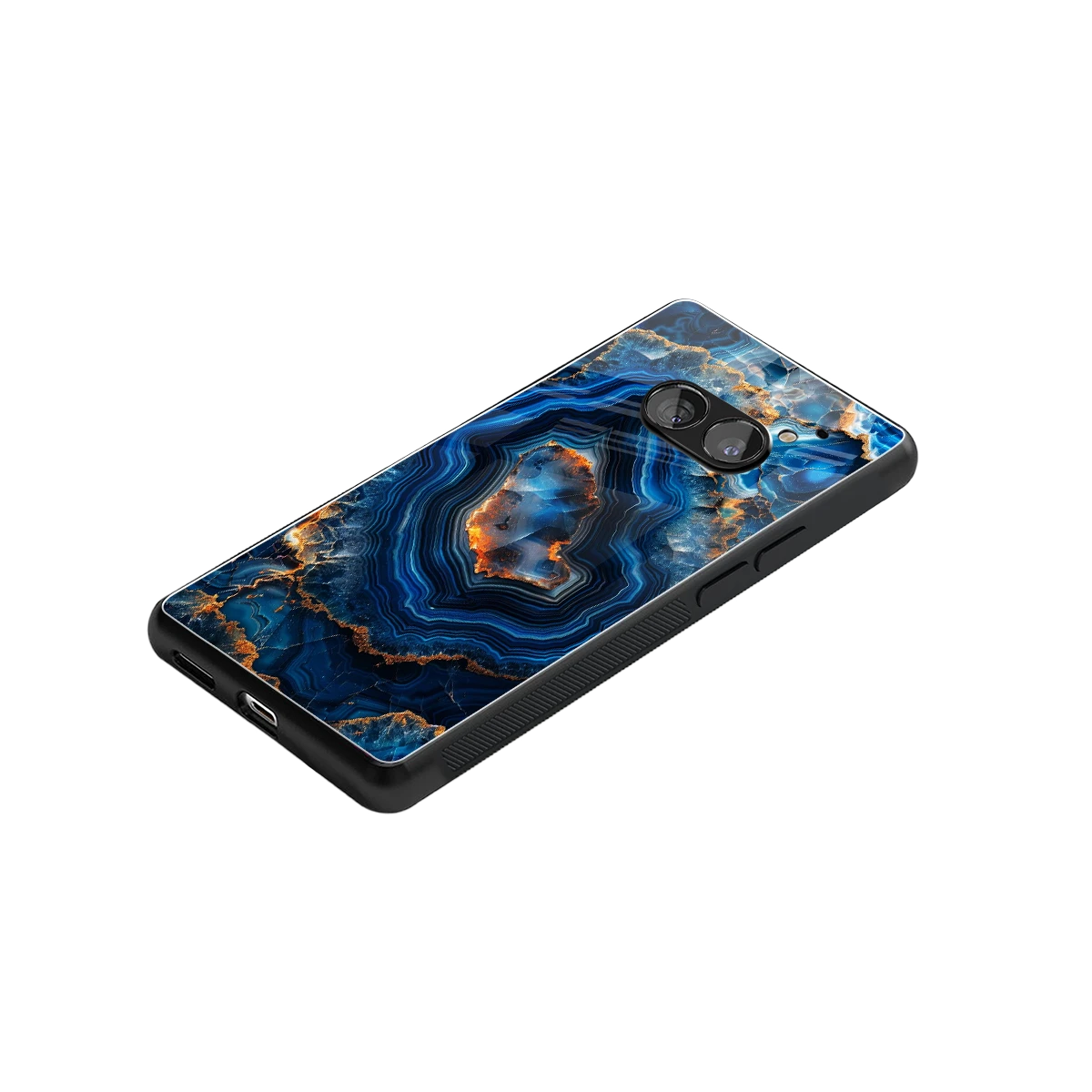 Sapphire Granite stylish phone case for nothing phone 2a plus | glossy glass and slim fit
