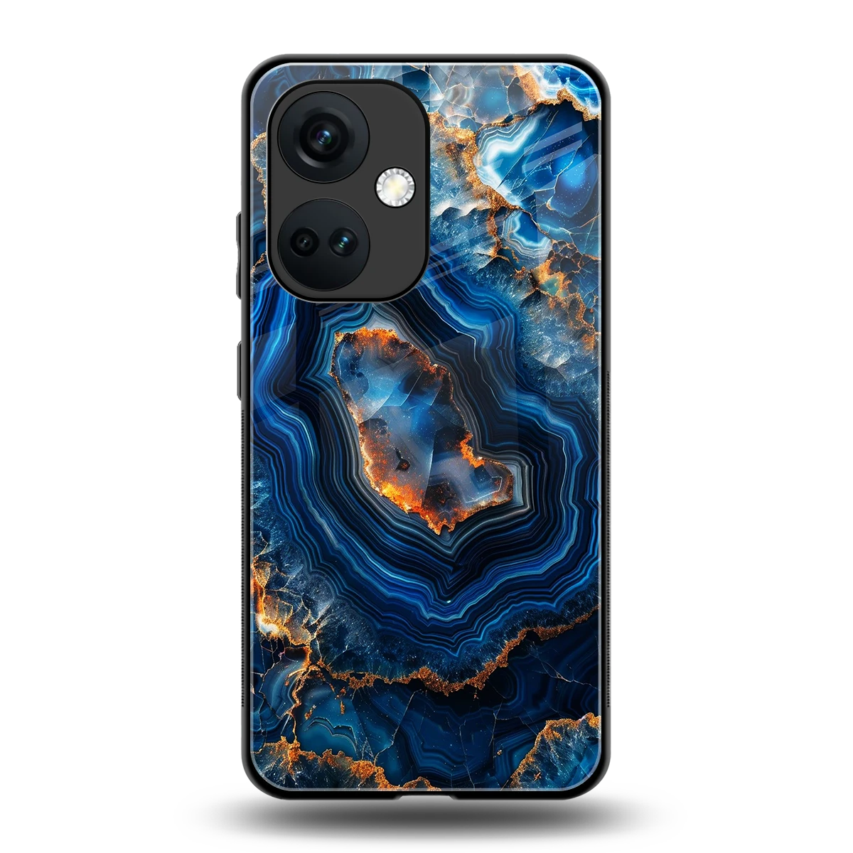 Sapphire Granite back phone cover | glass case for oneplus nord ce 3