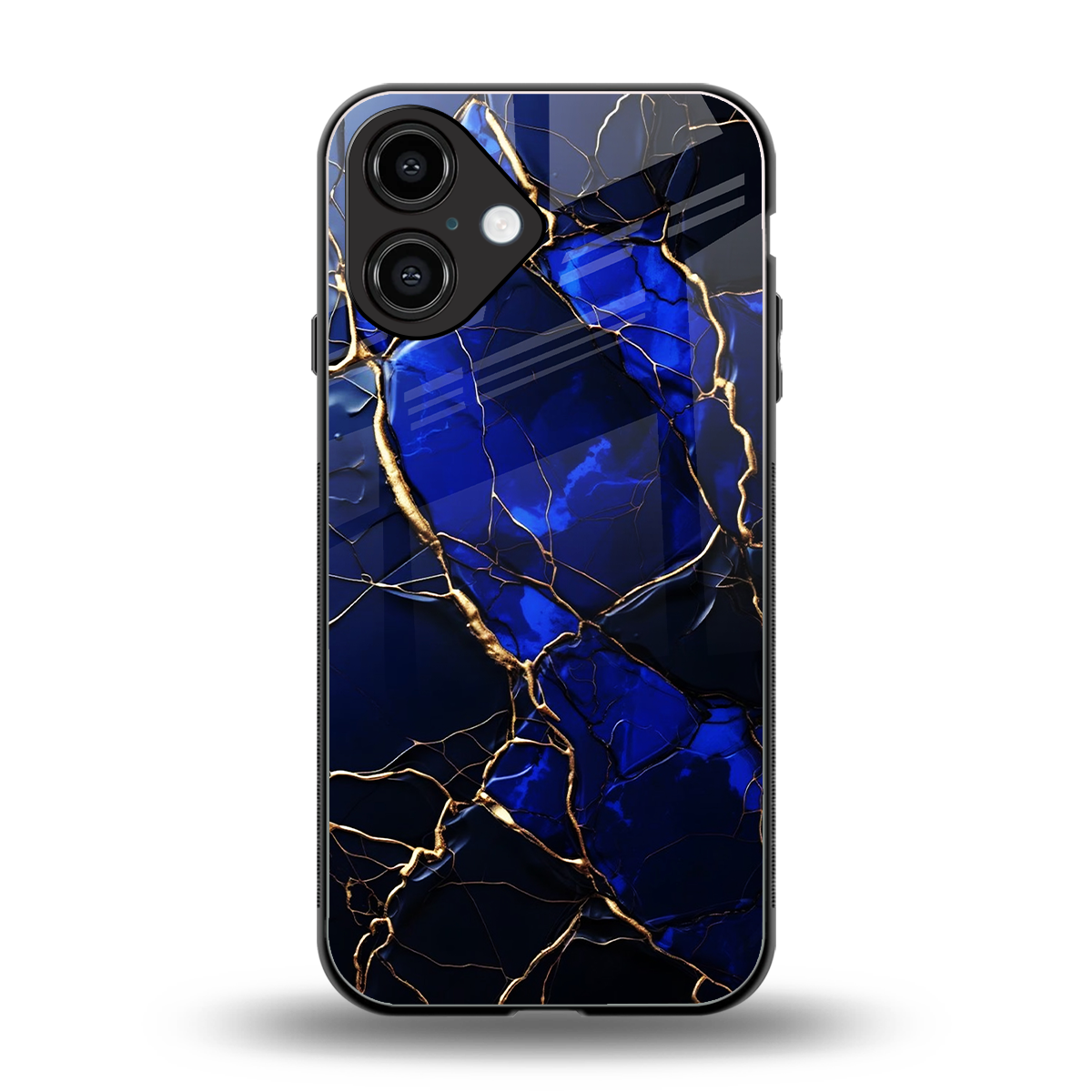 Sapphire Royal Phone Case for Iphone 16 | Glass Case