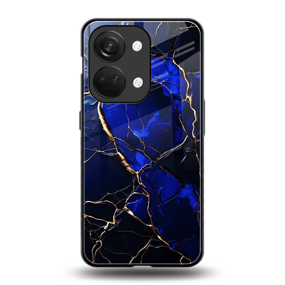Sapphire Royal back phone cover | glass case for oneplus nord 3