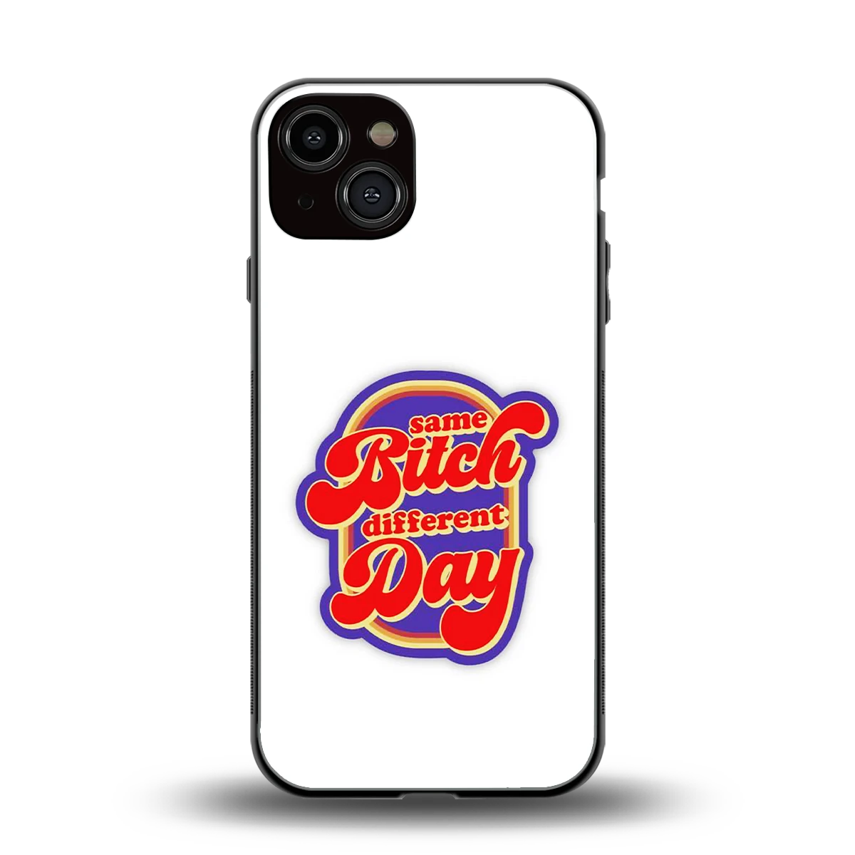 Sassy Mood back phone cover | glass case for iphone 13
