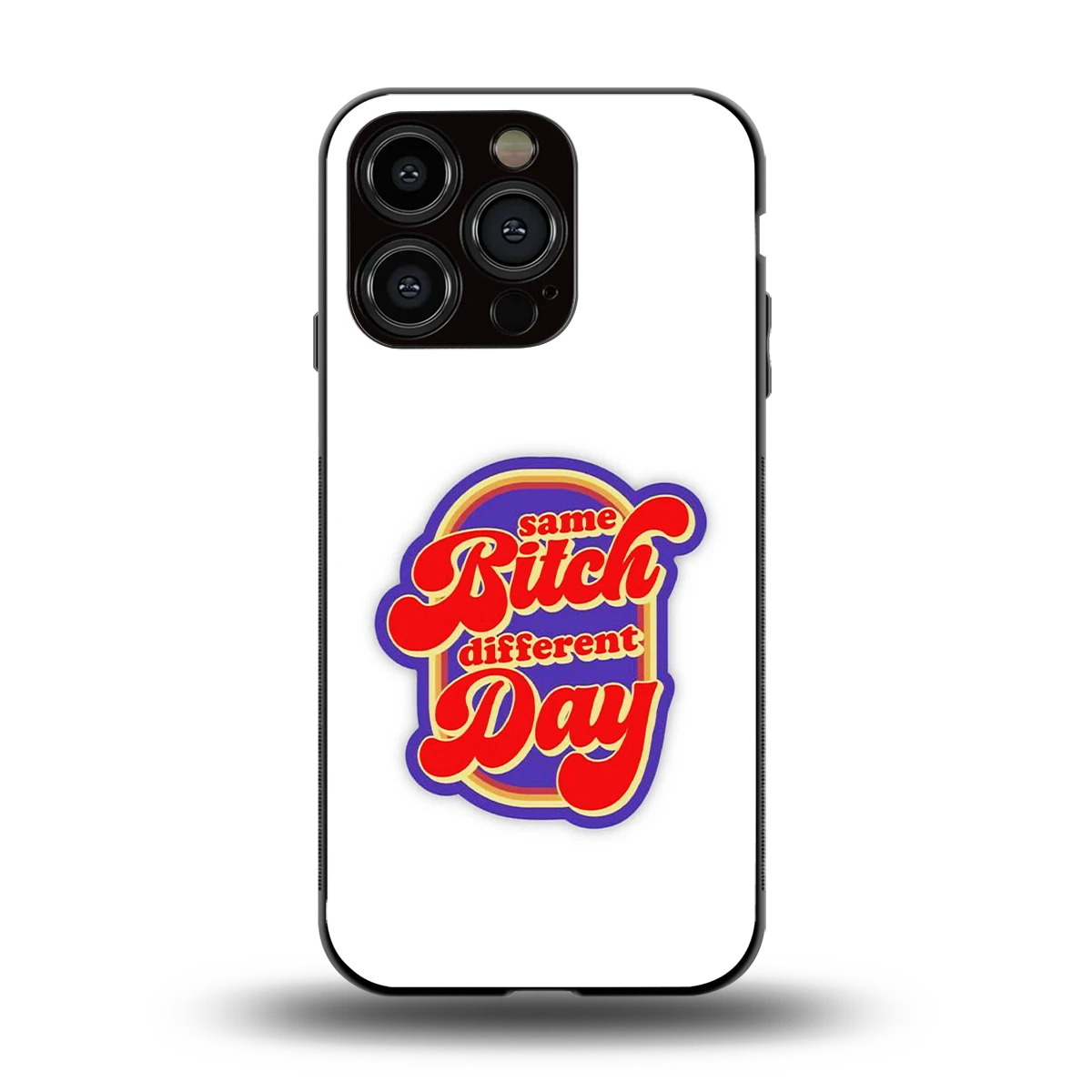 Sassy Mood back phone cover | glass case for iphone 15 pro