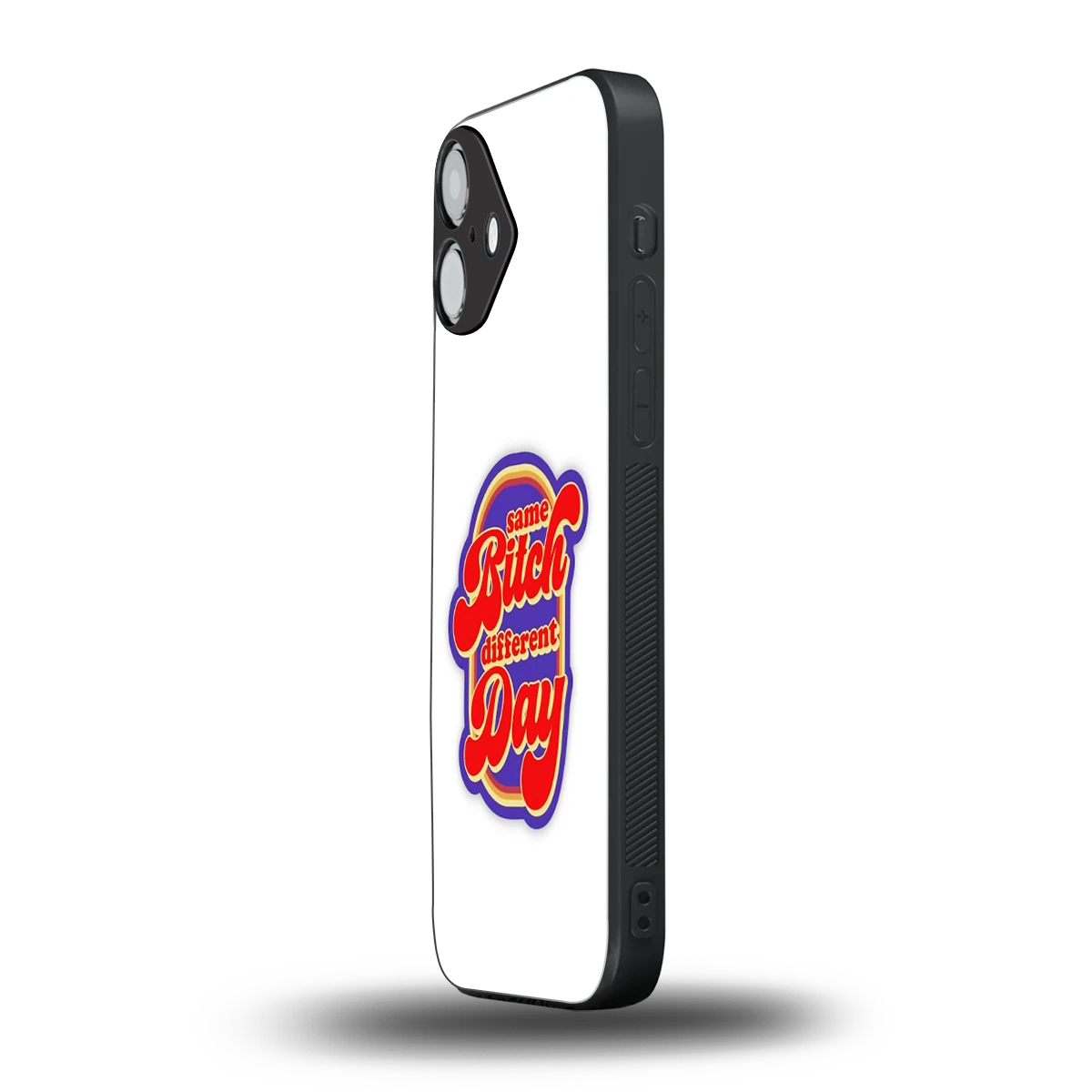 Sassy Mood iphone 16 plus mobile cover | shockproof glass phone case