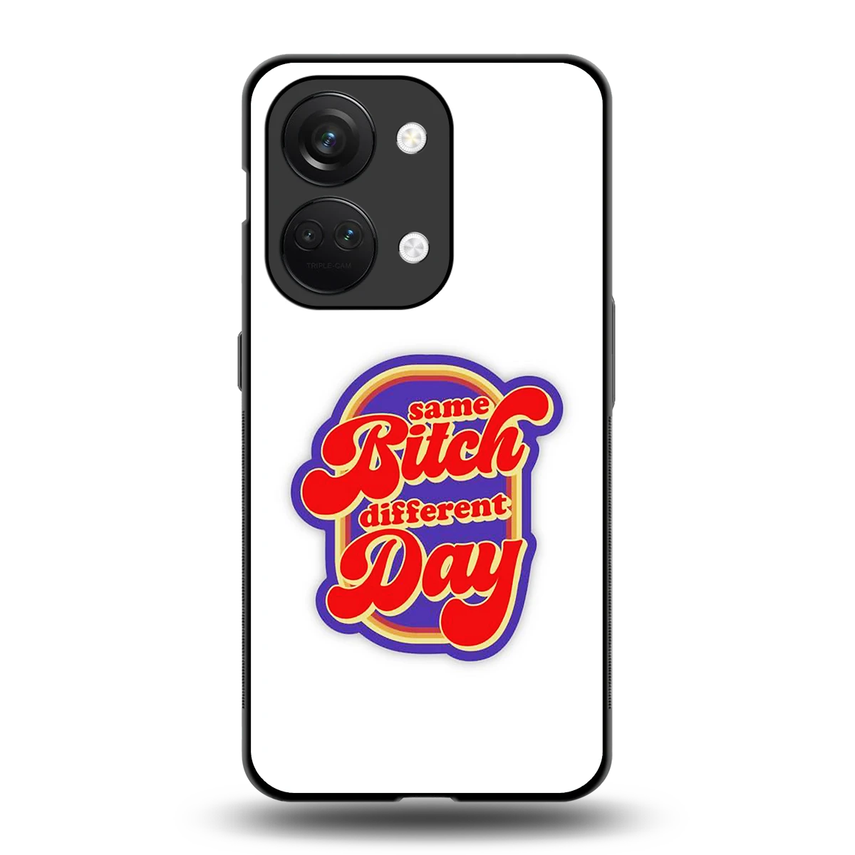Sassy Mood back phone cover | glass case for oneplus nord 3