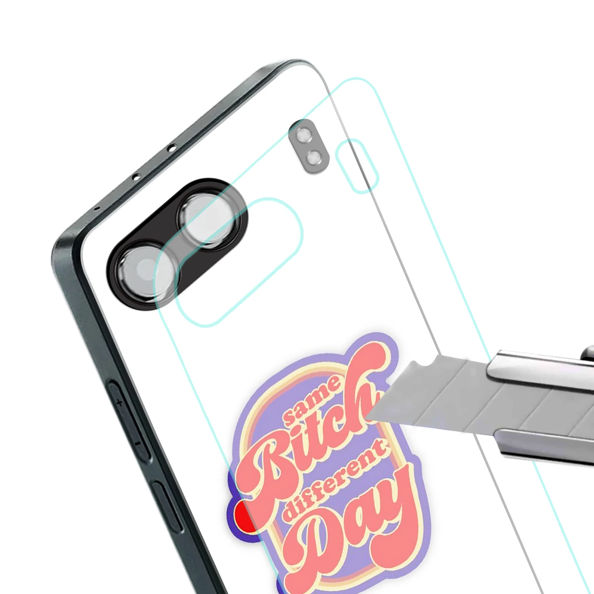 Sassy Mood stylish phone case for oneplus nord 4 | glossy glass and slim fit