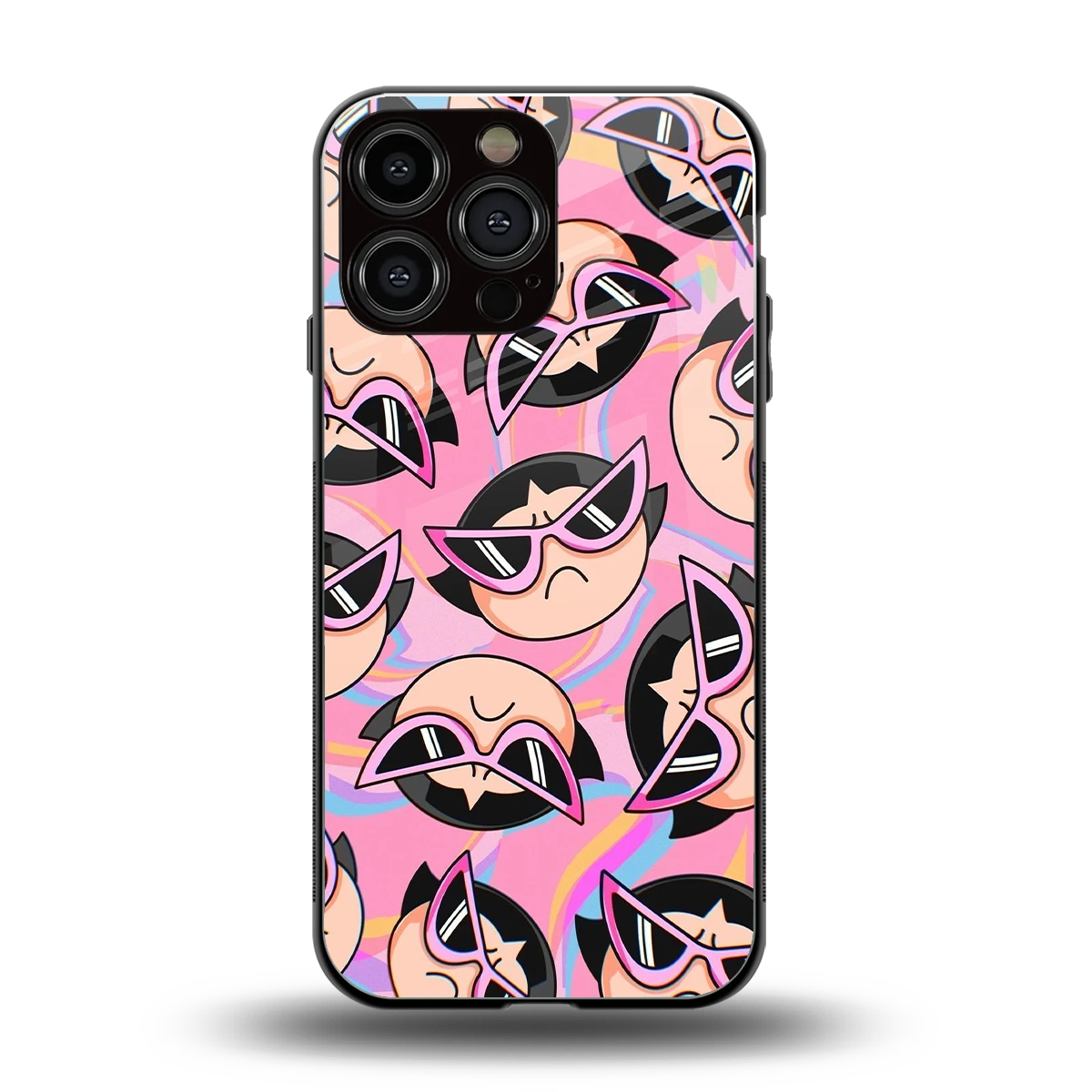 Sassy Squad back phone cover | glass case for iphone 15 pro max