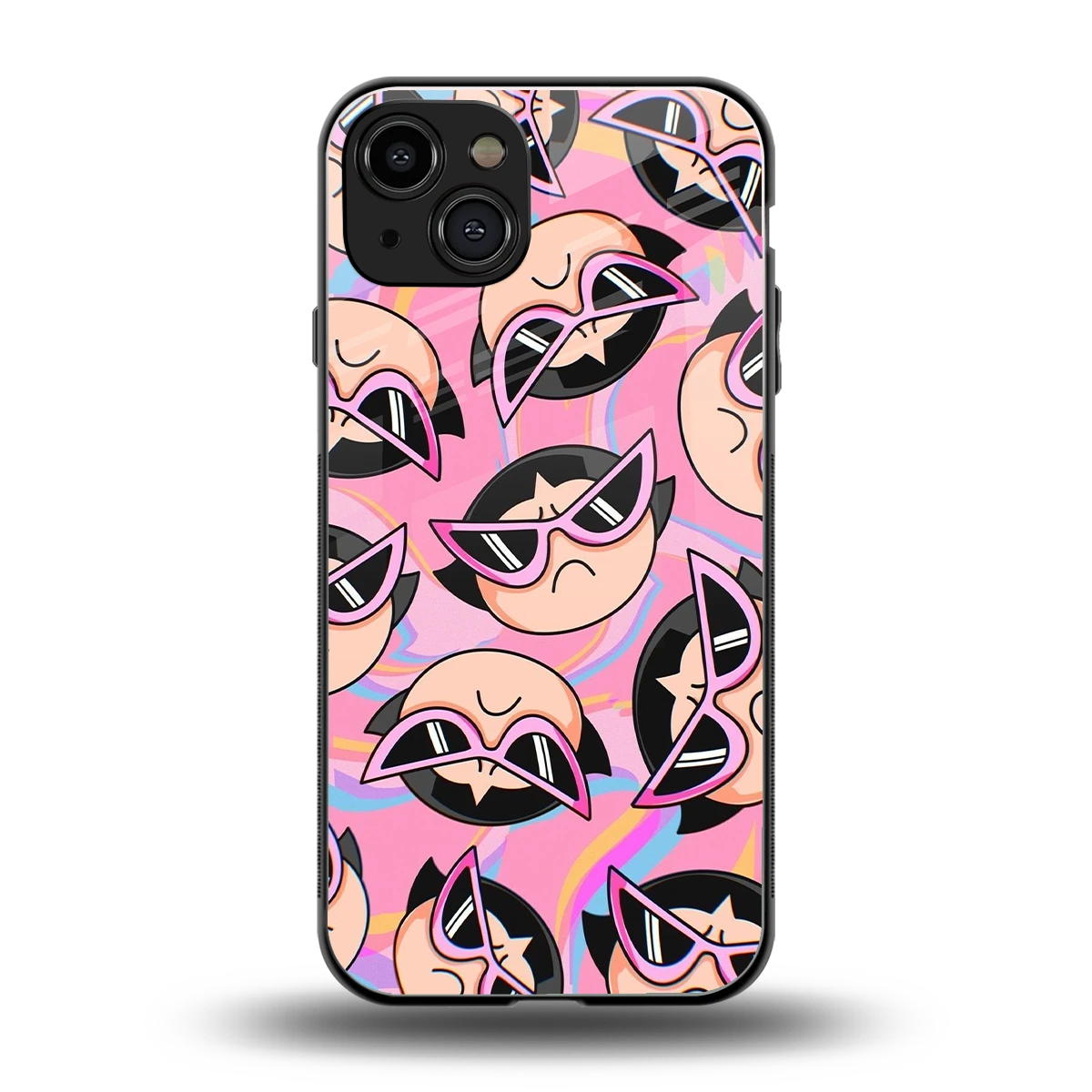 Sassy Squad back phone cover | glass case for iphone 15