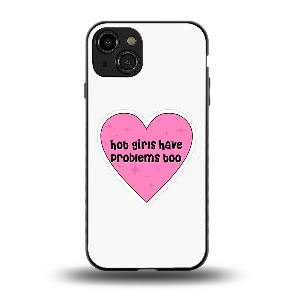 Sassy Truth back phone cover | glass case for iphone 15