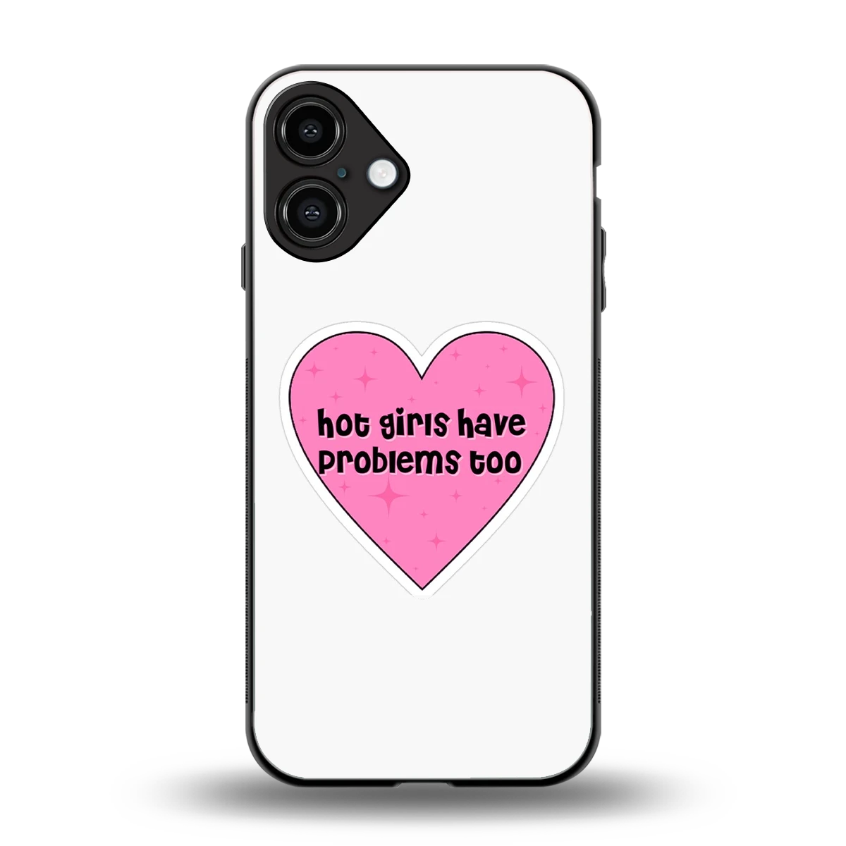Sassy Truth back phone cover | glass case for iphone 16 plus