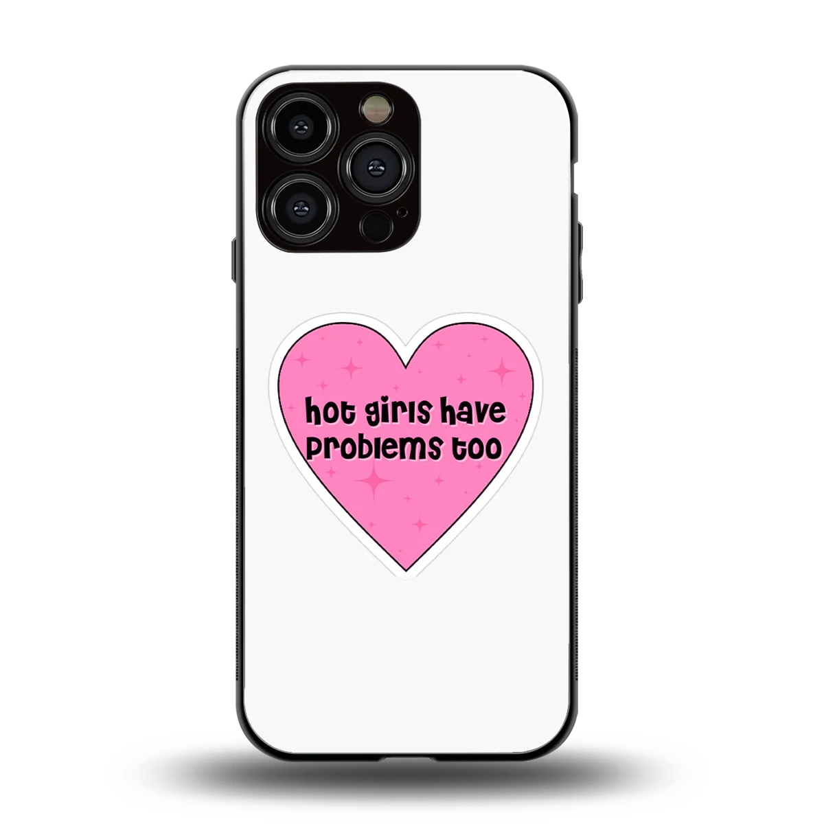 Sassy Truth back phone cover | glass case for iphone 16 pro max