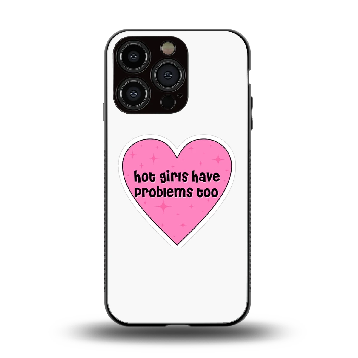 Sassy Truth back phone cover | glass case for iphone 16 pro