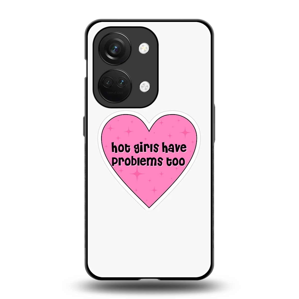 Sassy Truth back phone cover | glass case for oneplus nord 3