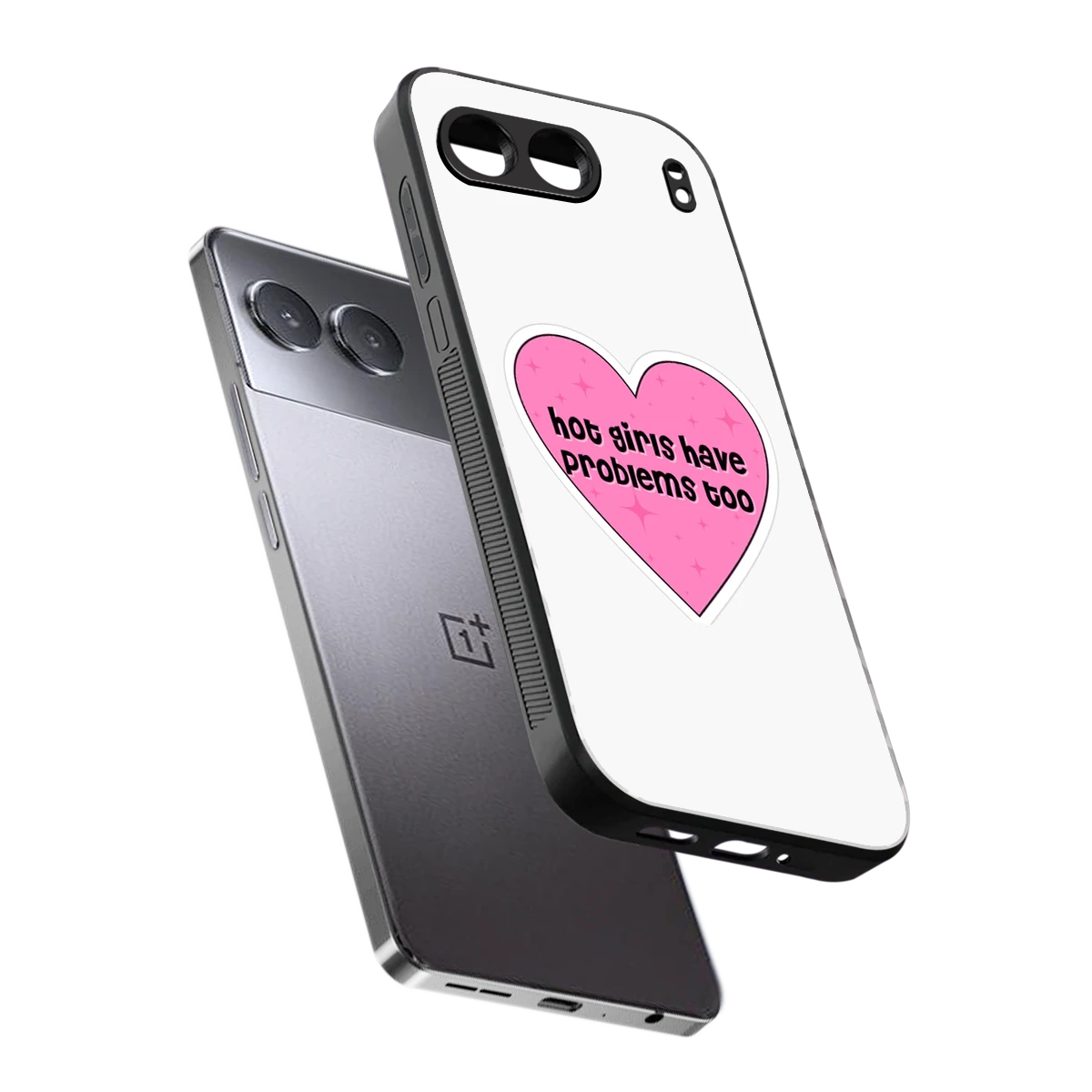 Sassy Truth sleek oneplus nord 4 cover with tempered glass back and TPU edges